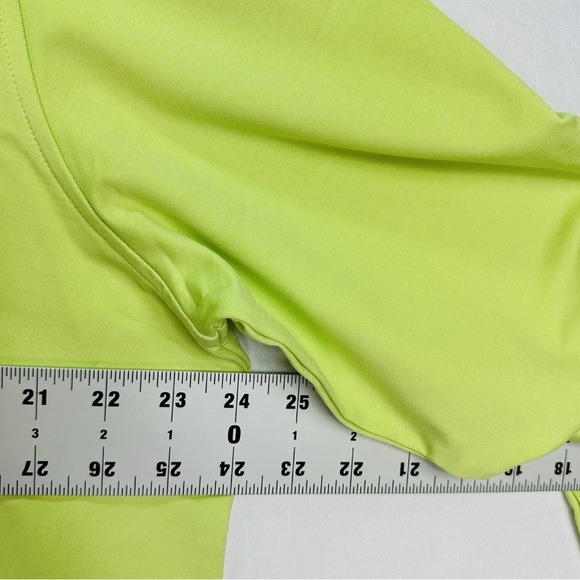 Peter Millar Lime Green Quarter-Zip Top large NWT - Picture 11 of 11